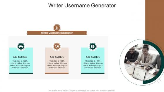 Writer Username Generator In Powerpoint And Google Slides Cpb