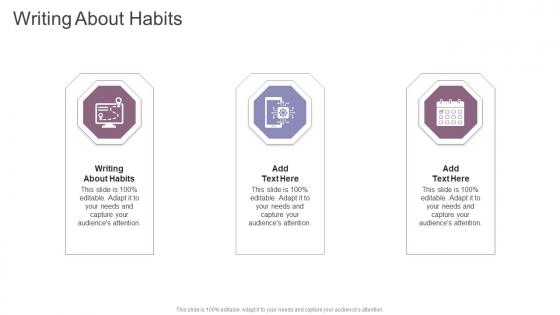 Writing About Habits In Powerpoint And Google Slides Cpb