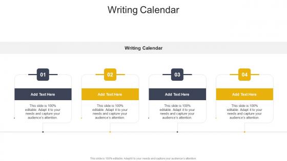 Writing Calendar In Powerpoint And Google Slides Cpb