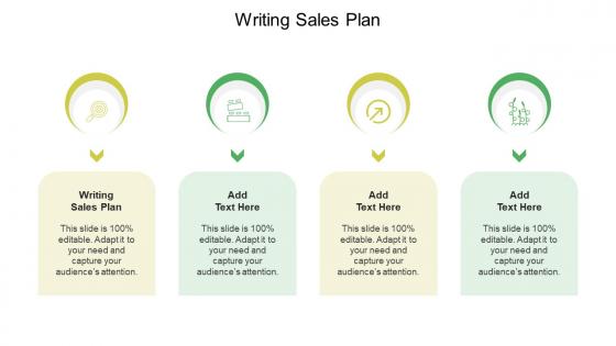 Writing Sales Plan In Powerpoint And Google Slides Cpb