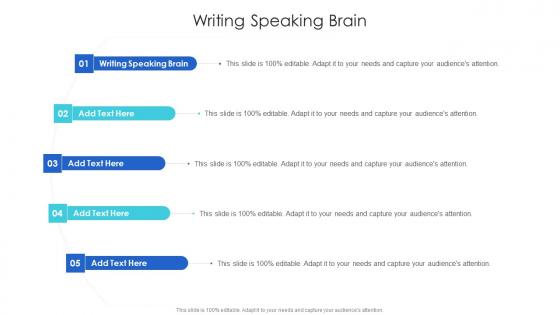 Writing Speaking Brain In Powerpoint And Google Slides Cpb
