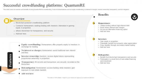 Y219 Discovering The Role Of Blockchain Successful Crowdfunding Platforms Quantumre BCT SS