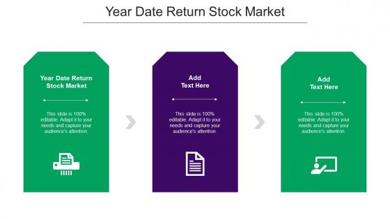 Year Date Return Stock Market Ppt Powerpoint Presentation Pictures Cpb
