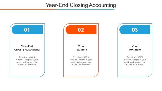 Year End Closing Accounting Ppt Powerpoint Presentation Ideas Format Cpb