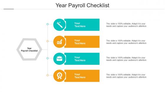 Year payroll checklist ppt powerpoint presentation outline shapes cpb