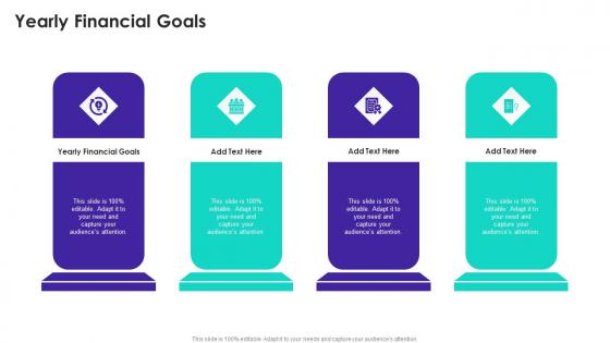 Yearly Financial Goals In Powerpoint And Google Slides Cpb