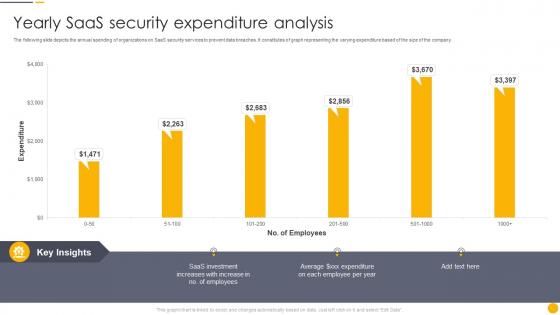 Yearly Saas Security Expenditure Analysis