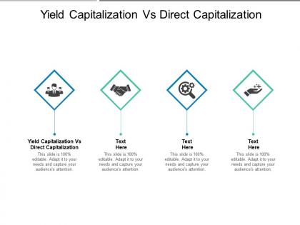 Yield capitalization vs direct capitalization ppt powerpoint presentation professional cpb