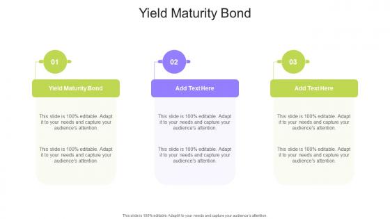 Yield Maturity Bond In Powerpoint And Google Slides Cpb