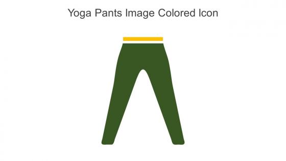 Yoga Pants Image Colored Icon In Powerpoint Pptx Png And Editable Eps Format