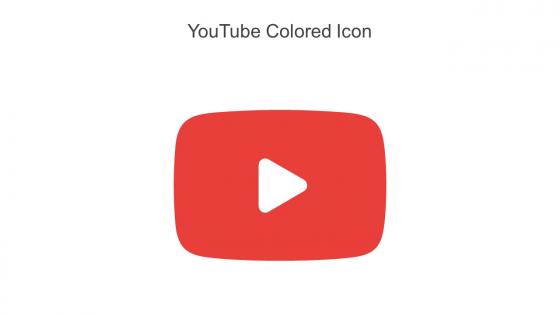 YouTube Colored Icon