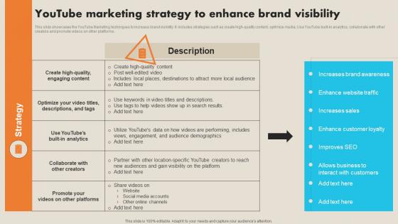 Youtube Marketing Strategy To Enhance Brand Record Label Marketing Plan To Enhance Strategy SS