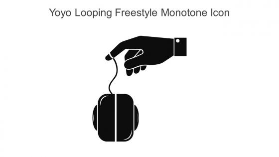 Yoyo Looping Freestyle Monotone Icon In Powerpoint Pptx Png And Editable Eps Format