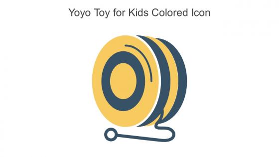 Yoyo Toy For Kids Colored Icon In Powerpoint Pptx Png And Editable Eps Format