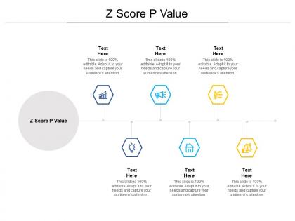 Z score p value ppt powerpoint presentation portfolio tips cpb