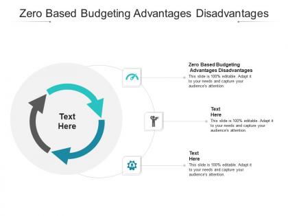 Zero based budgeting advantages disadvantages ppt powerpoint presentation infographic cpb