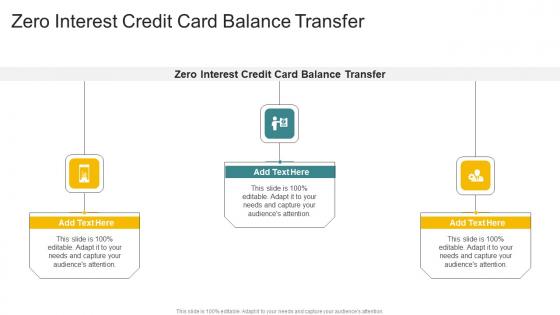 Zero Interest Credit Card Balance Transfer In Powerpoint And Google Slides Cpb