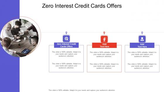 Zero Interest Credit Cards Offers In Powerpoint And Google Slides Cpb