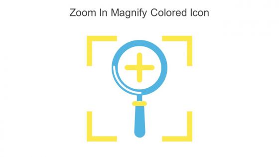 Zoom In Magnify Colored Icon In Powerpoint Pptx Png And Editable Eps Format
