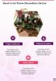 Flower Decorations Service Proposal Sample Document Report Doc Pdf Ppt Slide28