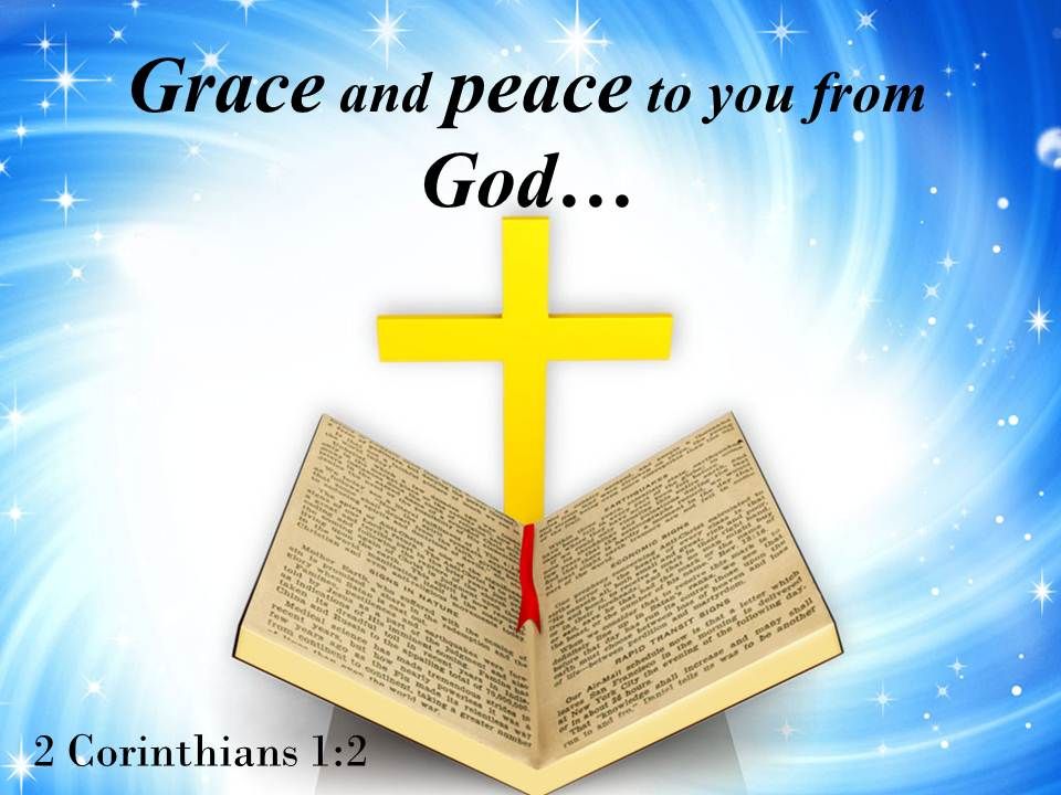 0514 2 Corinthians 12 Peace To You From God Powerpoint Church Sermon ...
