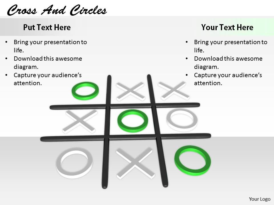 0514 Tic Tac Toe Cross Zero Game Image Graphics For Powerpoint