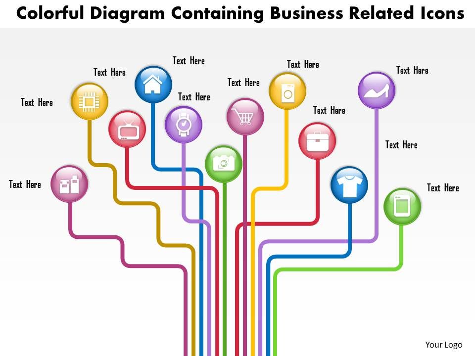 0814 Business Consulting Diagram Colorful Diagram