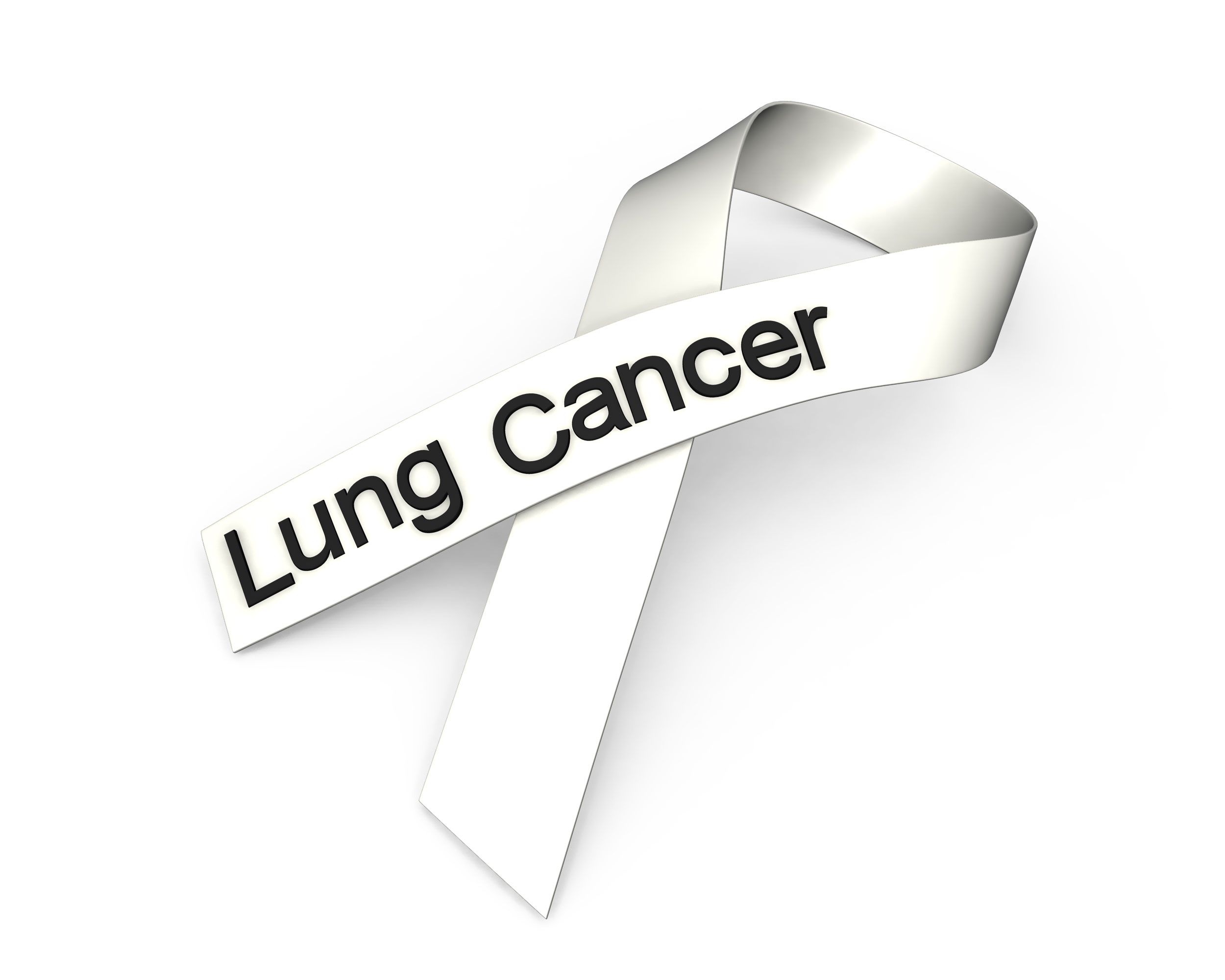 0914 White Ribbon For Lung Cancer Awareness Stock Photo ...