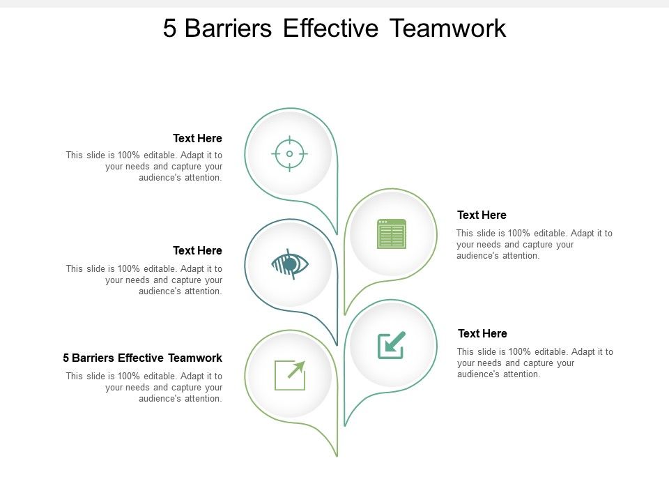 5 Barriers Effective Teamwork Ppt Powerpoint Presentation Icon 5 Barriers Effective Teamwork Ppt Powerpoint Presentation Icon