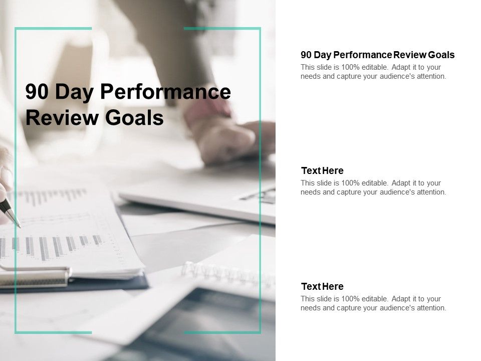 90 Day Performance Review Goals Ppt Powerpoint Presentation Styles