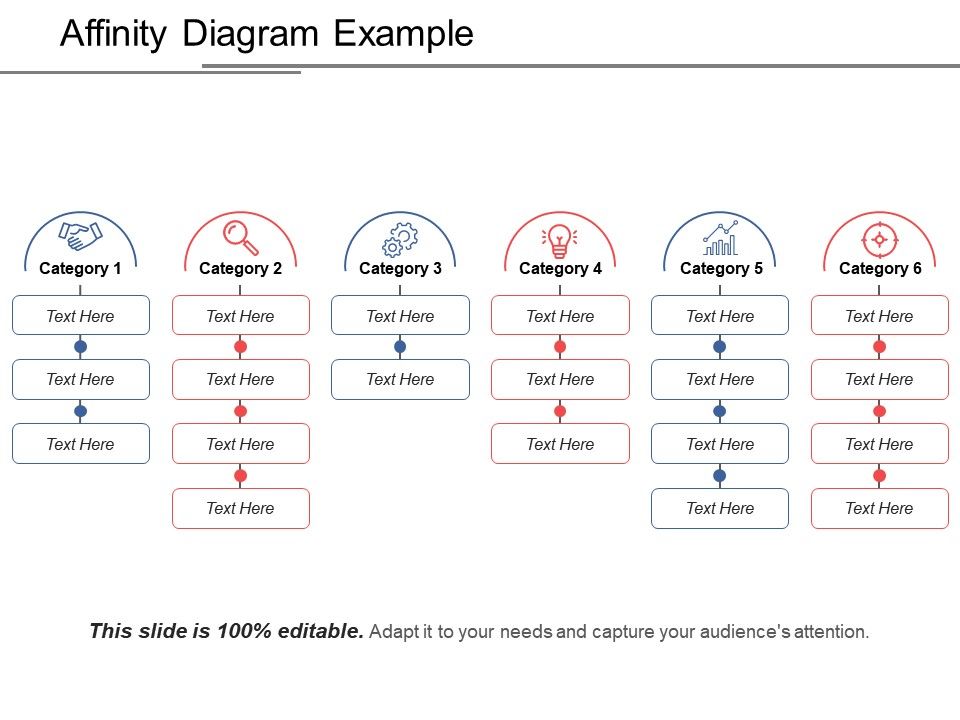 Affinity Diagram Example Ppt Background Graphics
