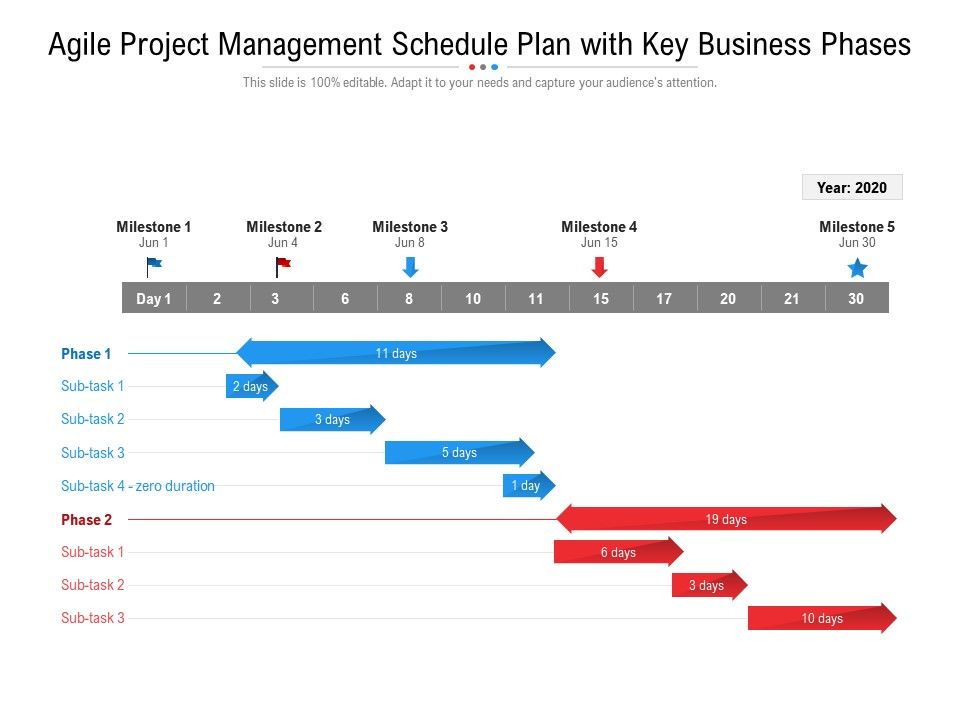 agile project management business plan