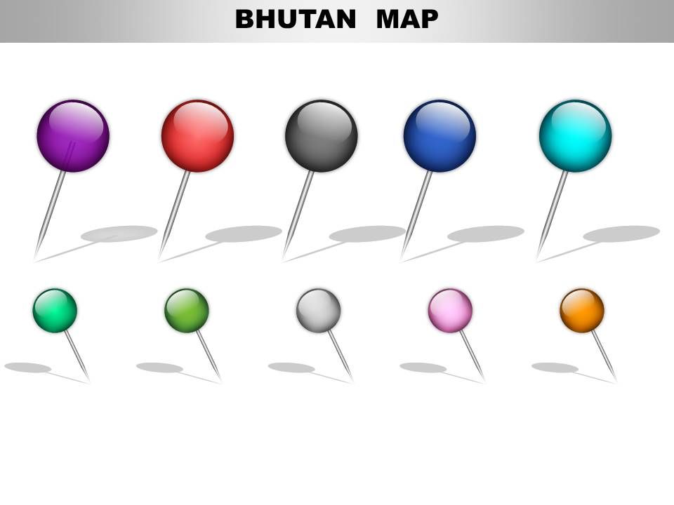 Bhutan Country Powerpoint Maps Powerpoint Slide Presentation Sample Slide Ppt Template Presentation