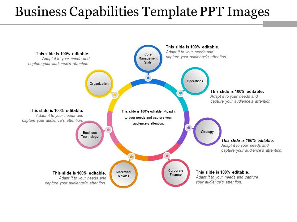 Business Capabilities Template Ppt Images PowerPoint Templates