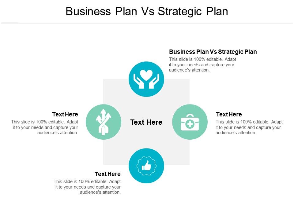 strategic plan vs business plan