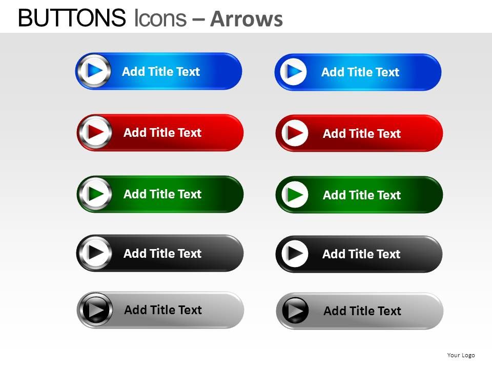 Buttons Icons Powerpoint Presentation Slides PowerPoint Design