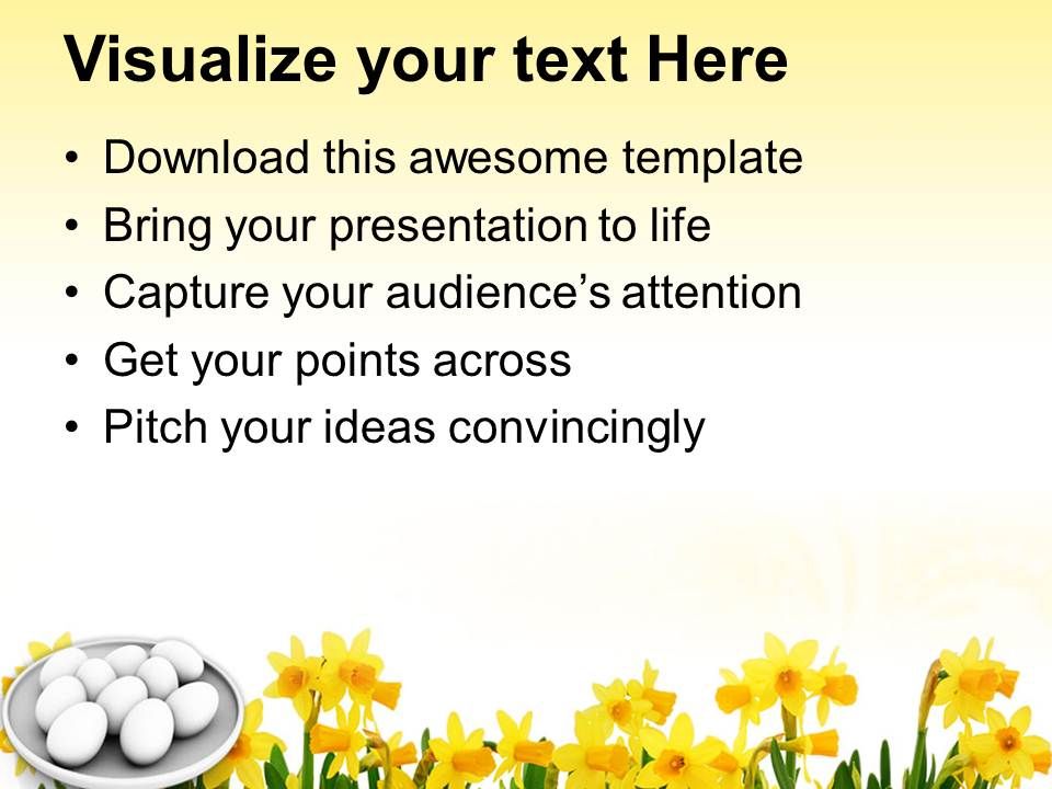 Church Easter New Life Or Spring Time Festival Powerpoint Templates Ppt