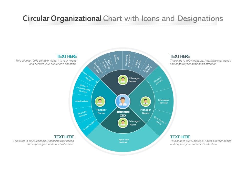 Circular Organizational Chart