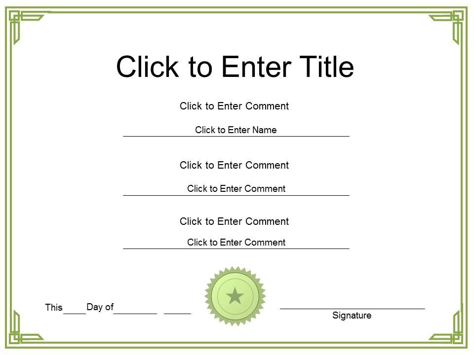 Certificate Of Completion Template Powerpoint from www.slideteam.net