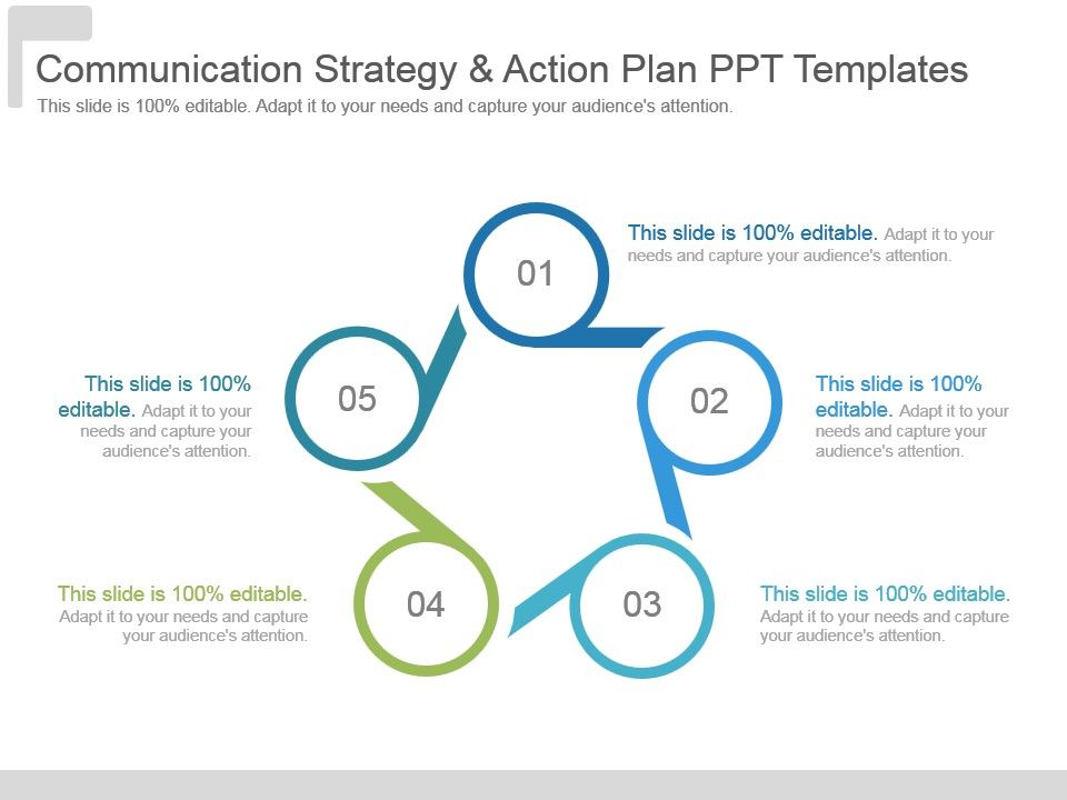 communication strategy and action plan ppt templates action plan ppt template