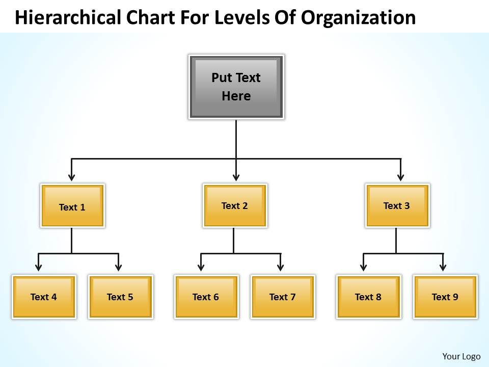 Organizational Structure Flow Chart Template