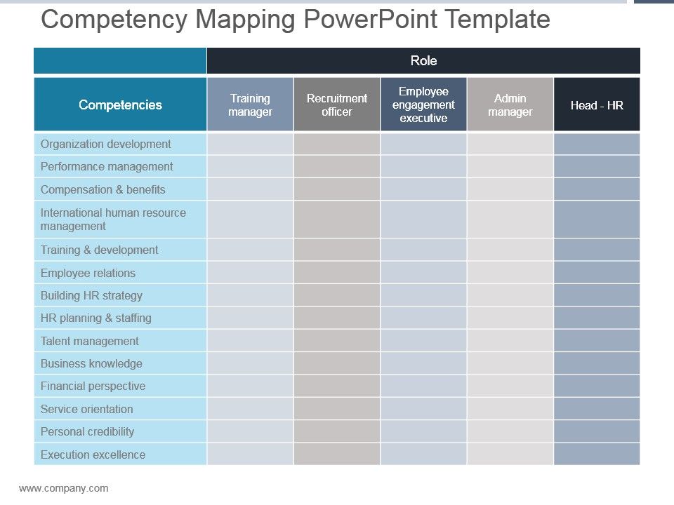 Competency Mapping Powerpoint Template Powerpoint Presentation Slides Ppt Slides Graphics Sample Ppt Files Template Slide