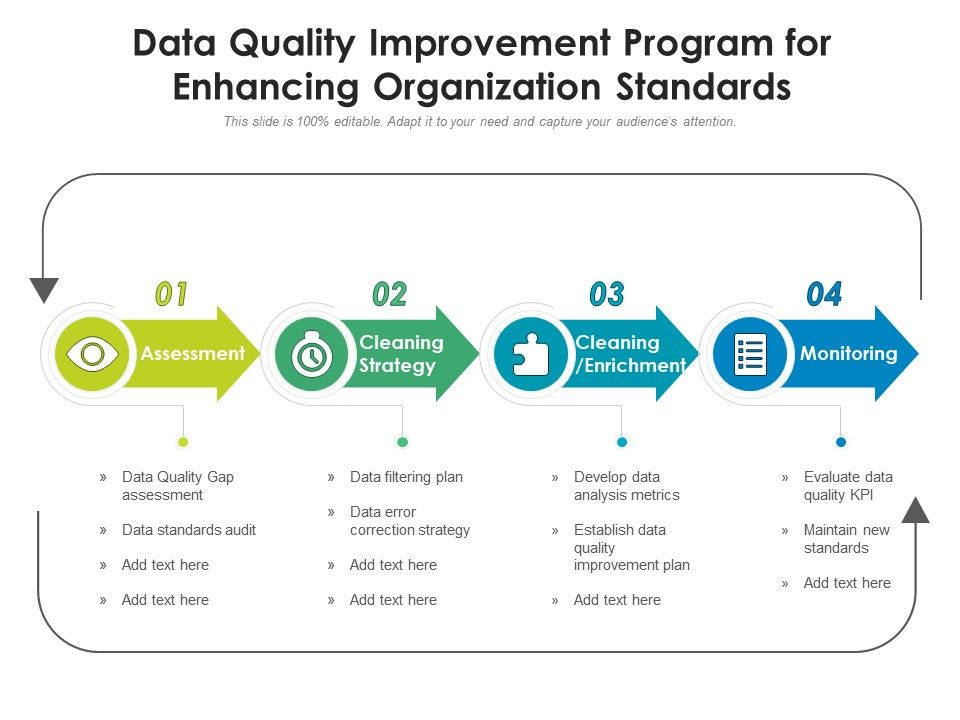 Data Quality Improvement Program For Enhancing Organization Standards ...