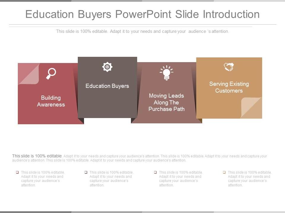Education Buyers Powerpoint Slide Introduction PowerPoint Templates