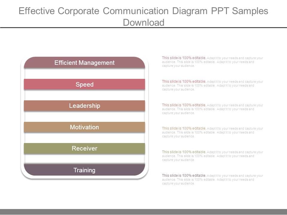 Effective Corporate Communication Diagram Ppt Samples ...