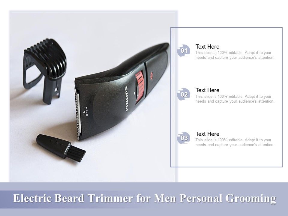 personal beard trimmer