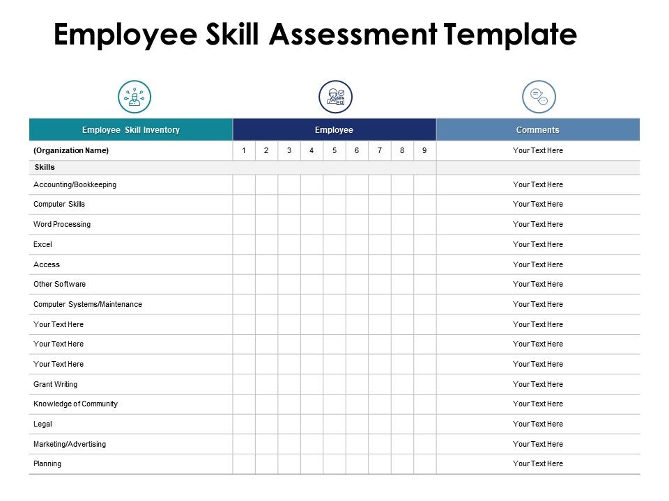 Employee Skill Assessment Template from www.slideteam.net