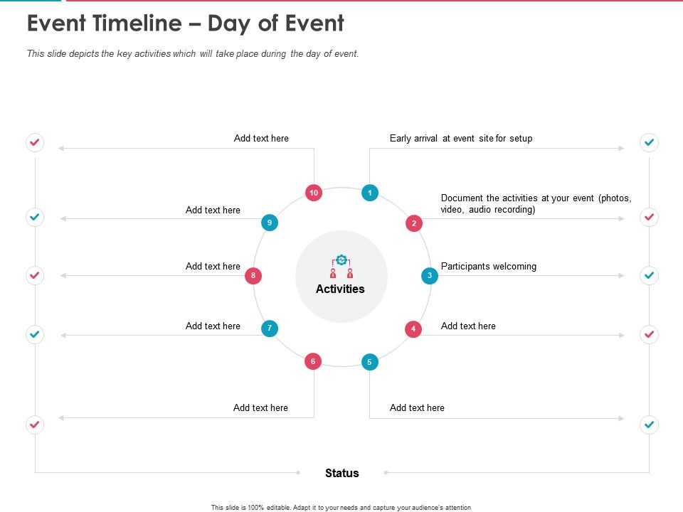 Day Of Event Timeline Template from www.slideteam.net