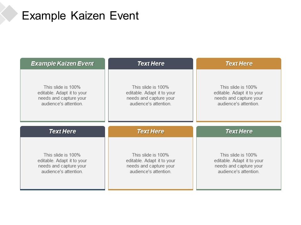 Kaizen Event Template Master of Documents