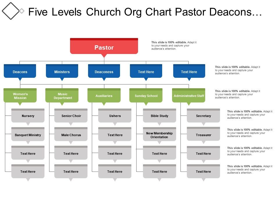 Church Org Chart Examples